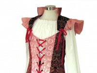 Ladies Medieval Wench Costume Victorian Nancy From Oliver Twist Costume Size 10 - 12